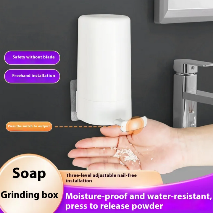 Wall-Mounted Soap Grinder Dispenser