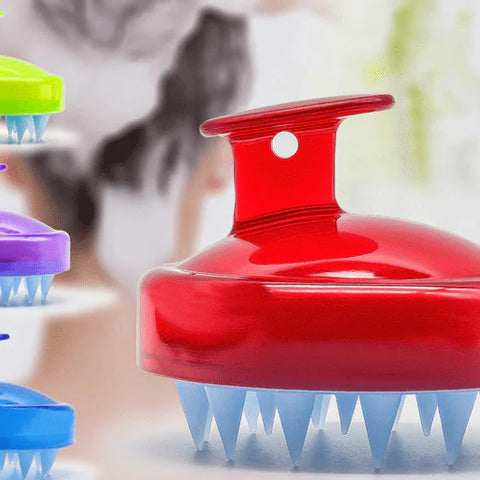 Silicon Hair Scalp Massager Brush