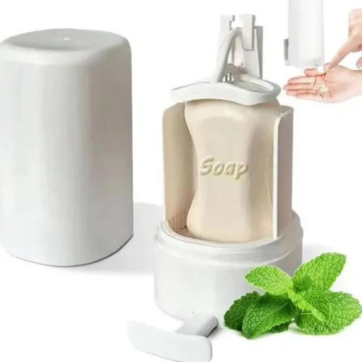 Wall-Mounted Soap Grinder Dispenser