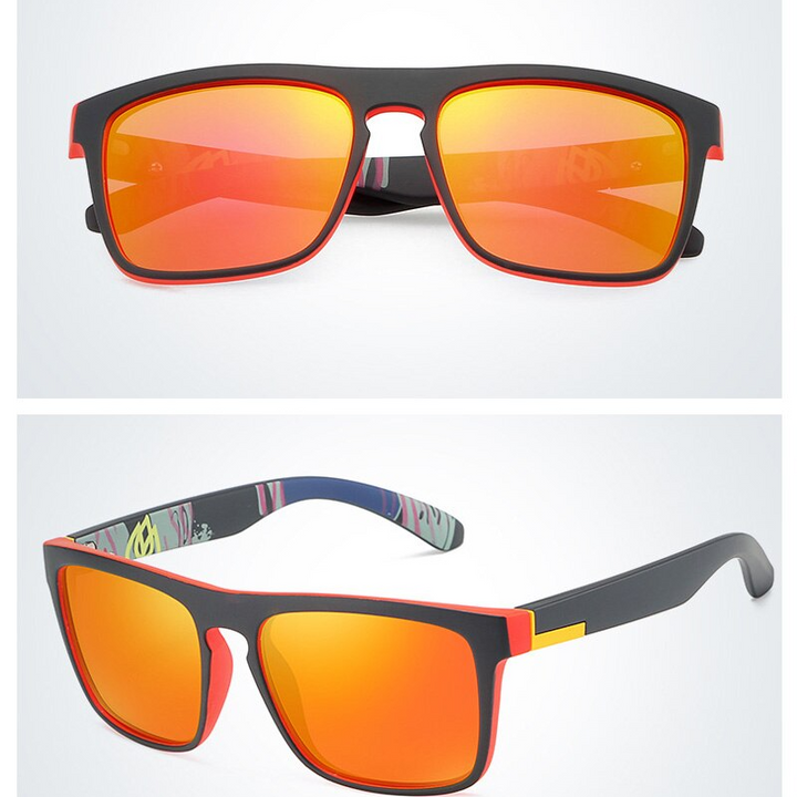 Square Polarized Sunglasses For Men Women Outdoor Sports Driving Glasses Golfing
