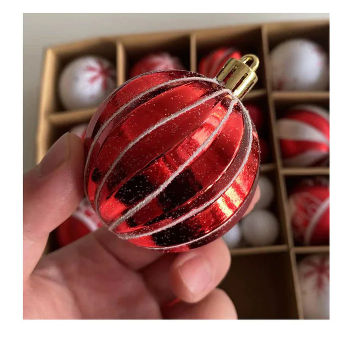 Colorful Christmas Ornament Ball Set