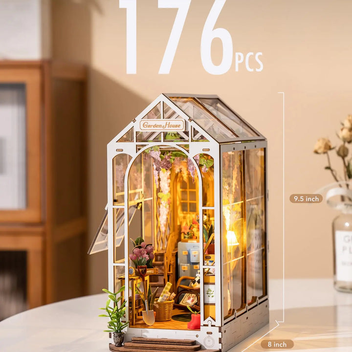 Mini Garden House Book Nook Kit