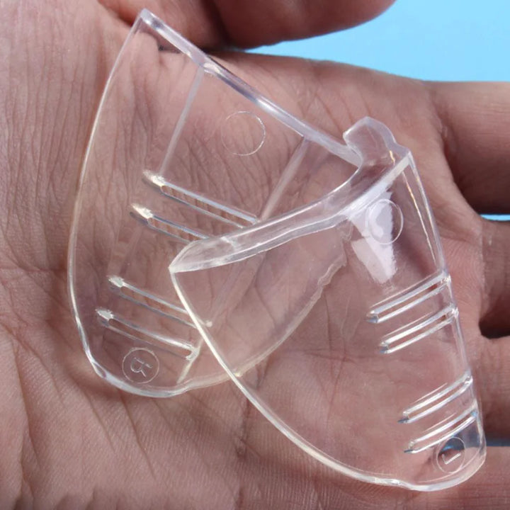 2 Pairs Side Shields For Eye Glasses Slip On Safety Glasses Shield Universal US