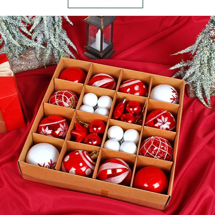 Colorful Christmas Ornament Ball Set