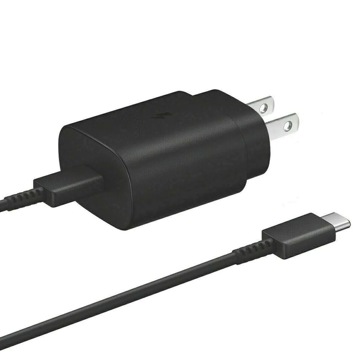 25W Type USB-C Super Fast Wall Charger +6FT Cable For Samsung Galaxy S20 S21 S22