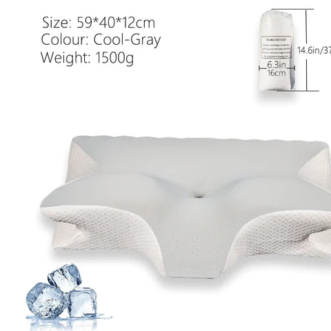 Memory Foam Contoured Support Neck Pillow