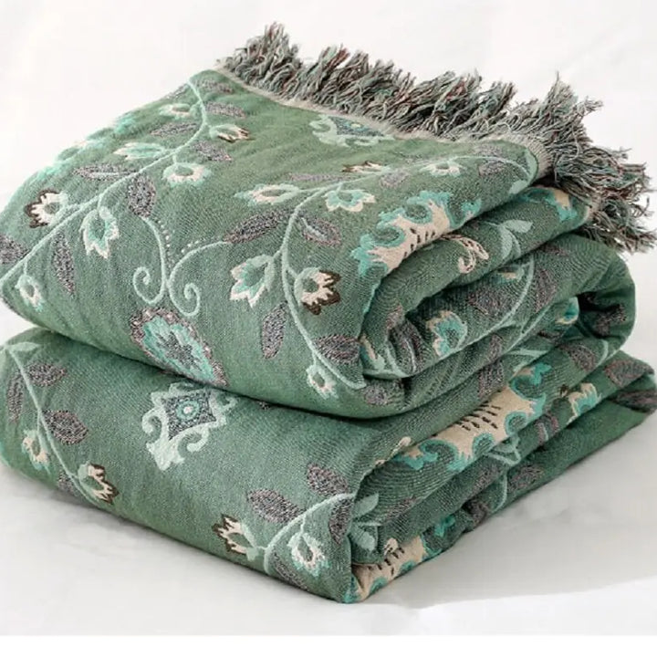 Cotton Sofa Throw Blanket
