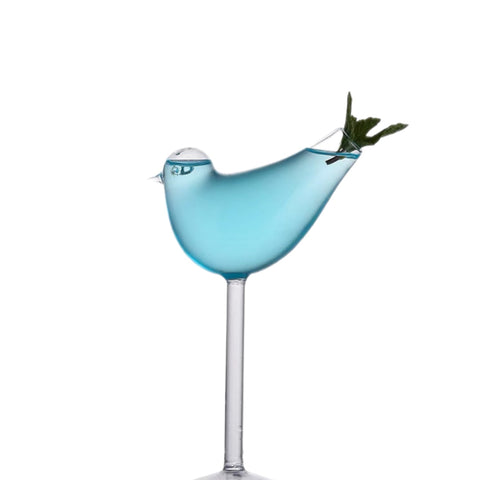 Bird Cocktail Glass